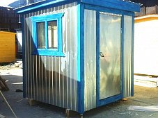 Пост охраны деревянный 2х2м дб-202